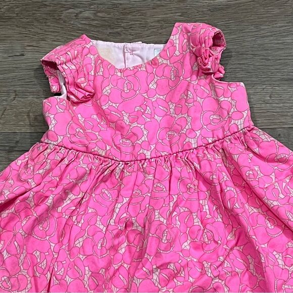Carter’s Baby Girl Special Occasion Pink Summer Party Dress Size 6M - Picture 3 of 7